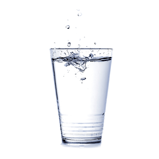 Les pulvérulents liquides : l'eau