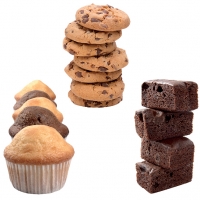 Exemples d’applications : Brownies, cookies, cupcakes